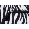 Zebra csíkos zsinóros hátizsák, tornazsák