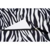 Zebra csíkos zsinóros hátizsák, tornazsák