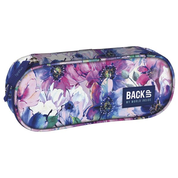 BackUp virágos iskolatáska hátizsák SZETT – Bloom