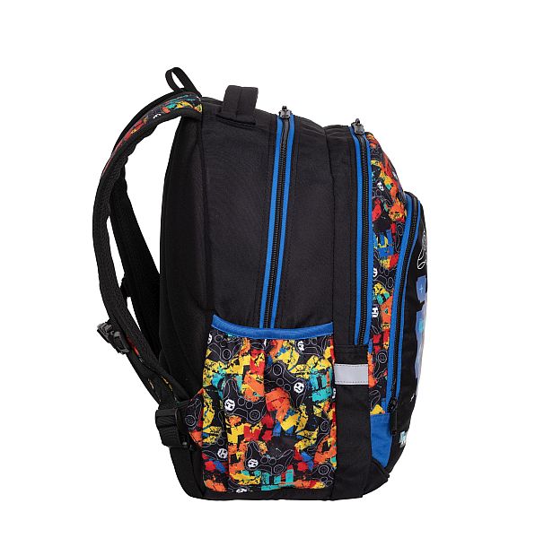Coolpack Colorino ergonomikus iskolatáska hátizsák 2 rekeszes – Game