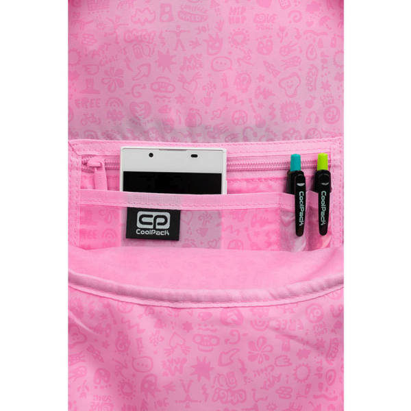 CoolPack iskolatáska hátizsák PASTEL RIDER – Pink